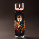 Joe Burrow prayer candle, designed by Pray To The Stars